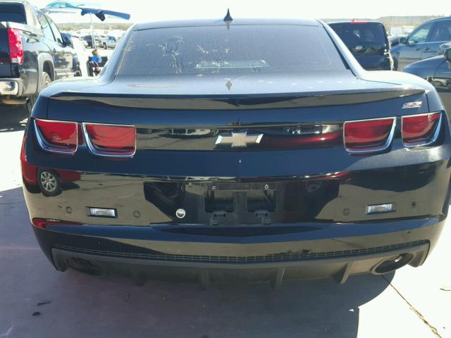 2G1FK1EJ3A9185740 - 2010 CHEVROLET CAMARO SS Negro foto 9