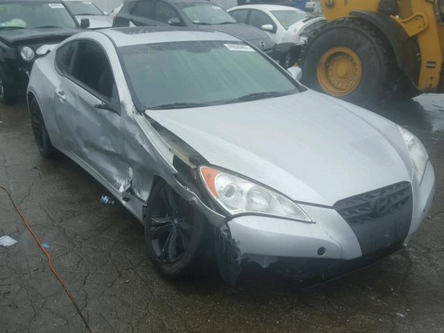 KMHHT6KD6CU066283 - 2012 HYUNDAI GENESIS CO SILVER photo 1