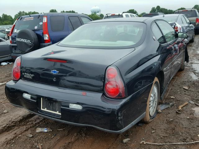 2G1WW12EX19164895 - 2001 CHEVROLET MONTE CARL შავი ფოტო 4