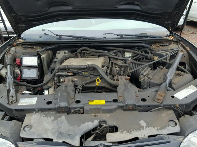 2G1WW12EX19164895 - 2001 CHEVROLET MONTE CARL შავი ფოტო 7