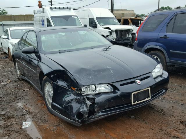 2G1WW12EX19164895 - 2001 CHEVROLET MONTE CARL შავი ფოტო 9