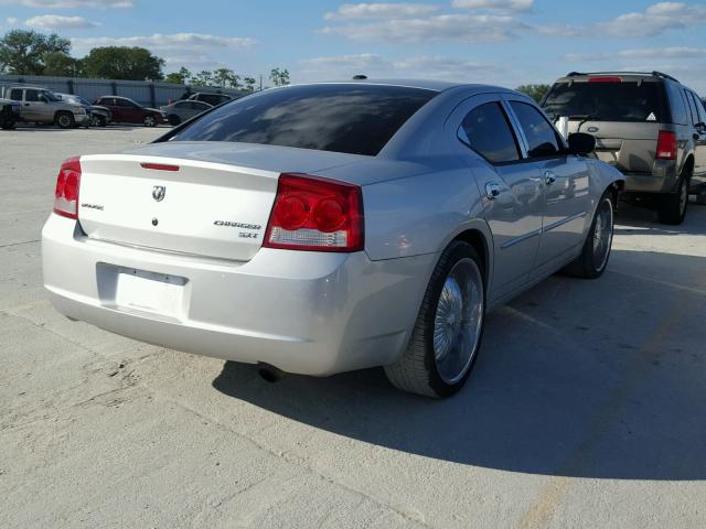 2B3CA3CV3AH236420 - 2010 DODGE CHARGER SX SILVER photo 4