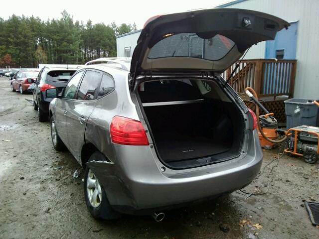 JN8AS5MV7AW602513 - 2010 NISSAN ROGUE S GRAY photo 3