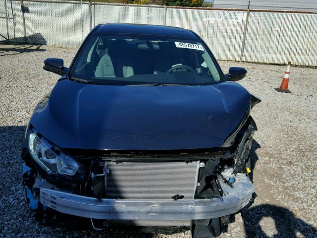 19XFC2F75HE034343 - 2017 HONDA CIVIC EX BLUE photo 9
