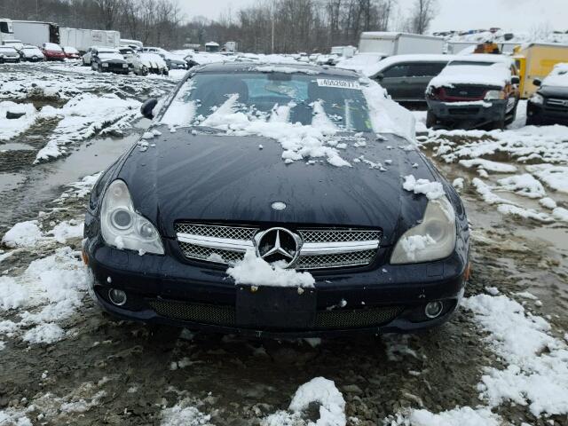 WDDDJ75X66A061147 - 2006 MERCEDES-BENZ CLS 500C BLUE photo 9