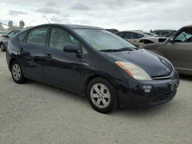 JTDKB20U577634021 - 2007 TOYOTA PRIUS BLACK photo 1