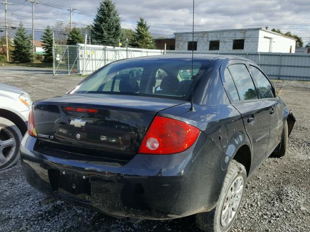 1G1AD5F57A7150150 - 2010 CHEVROLET COBALT 1LT BLACK photo 4