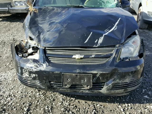 1G1AD5F57A7150150 - 2010 CHEVROLET COBALT 1LT BLACK photo 7