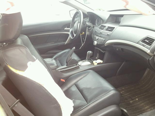 1HGCS12898A011151 - 2008 HONDA ACCORD EXL GRAY photo 5