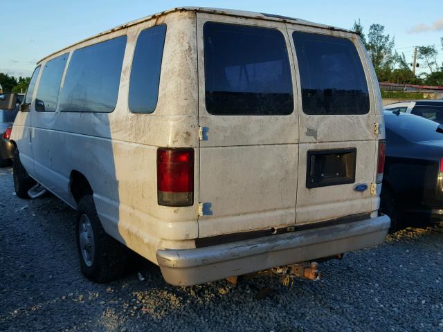 1FBJS31L1VHA24541 - 1997 FORD ECONOLINE WHITE photo 3