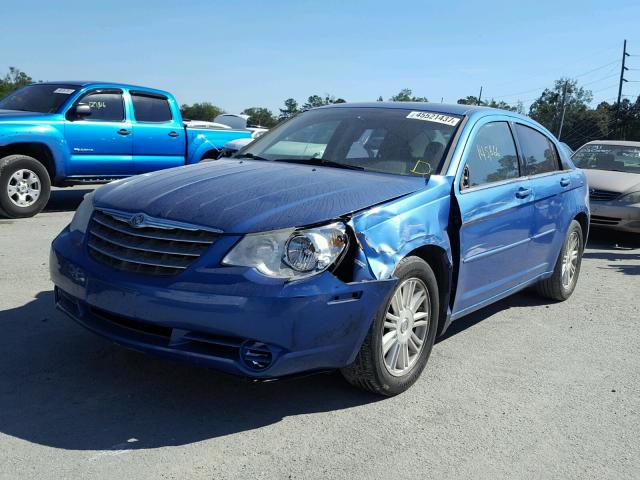 1C3LC56R07N645885 - 2007 CHRYSLER SEBRING TO BLUE photo 2