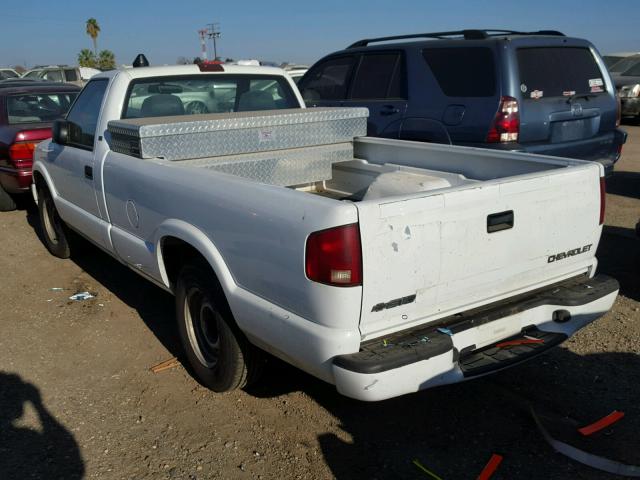 1GCCS14W8Y8196830 - 2000 CHEVROLET S TRUCK S1 WHITE photo 3