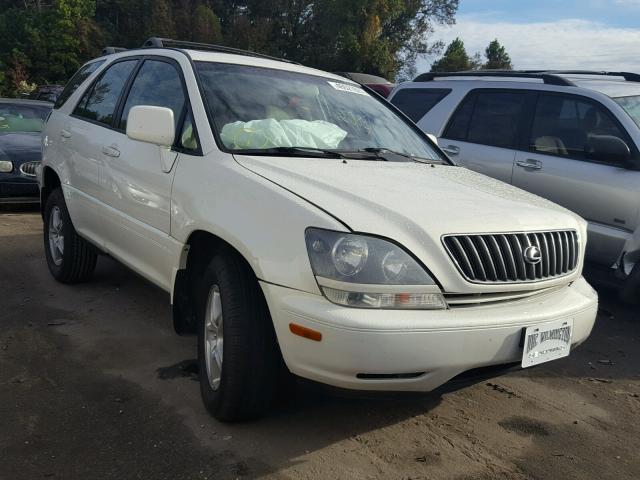 JT6GF10U2Y0061794 - 2000 LEXUS RX 300 WHITE photo 1