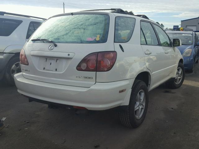 JT6GF10U2Y0061794 - 2000 LEXUS RX 300 WHITE photo 4