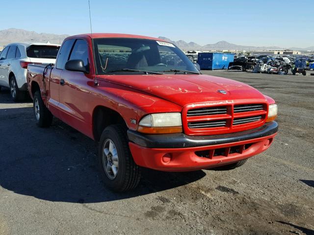 1B7GL22Y0XS303993 - 1999 DODGE DAKOTA RED photo 1