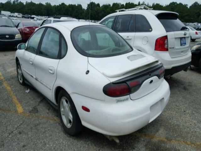 1FAFP53S3XA236670 - 1999 FORD TAURUS SE WHITE photo 3