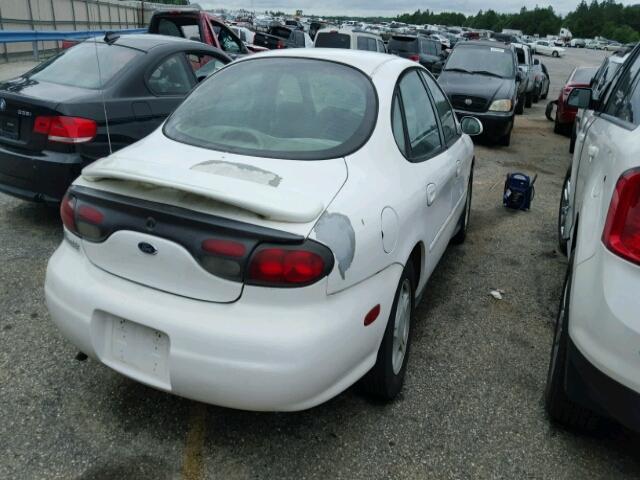 1FAFP53S3XA236670 - 1999 FORD TAURUS SE WHITE photo 4