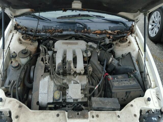 1FAFP53S3XA236670 - 1999 FORD TAURUS SE WHITE photo 7