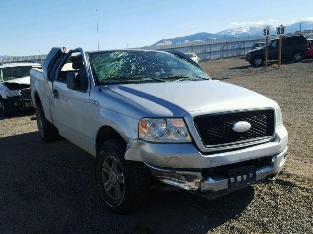 1FTPX14545FB61171 - 2005 FORD F150 SILVER photo 1