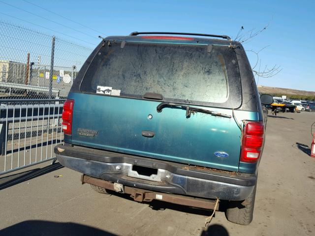 1FMFU18L0VLA96037 - 1997 FORD EXPEDITION GREEN photo 10