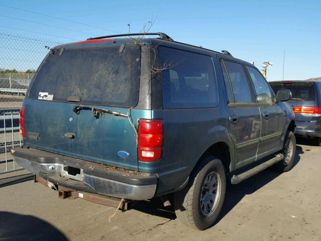 1FMFU18L0VLA96037 - 1997 FORD EXPEDITION GREEN photo 4