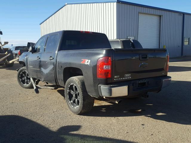 3GCRKSE20AG234773 - 2010 CHEVROLET SILVERADO BLACK photo 3