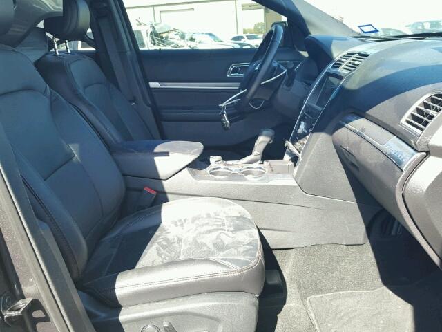1FM5K8GT5HGC04757 - 2017 FORD EXPLORER S 灰色 照片 5
