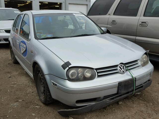 9BWGB61J724072866 - 2002 VOLKSWAGEN GOLF GLS SILVER photo 1