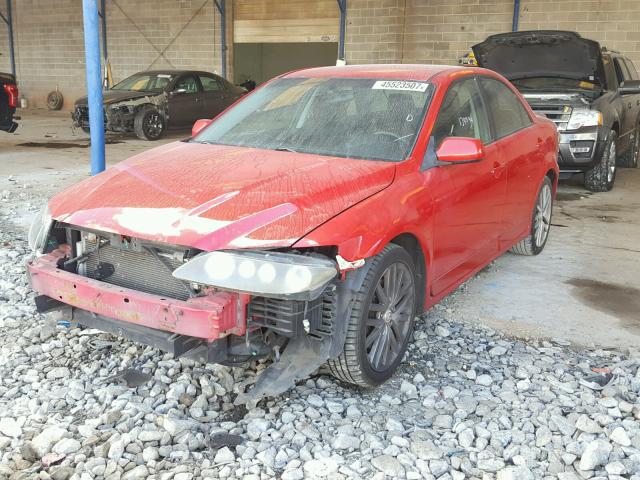 JM1GG12L761100557 - 2006 MAZDA SPEED 6 RED photo 2