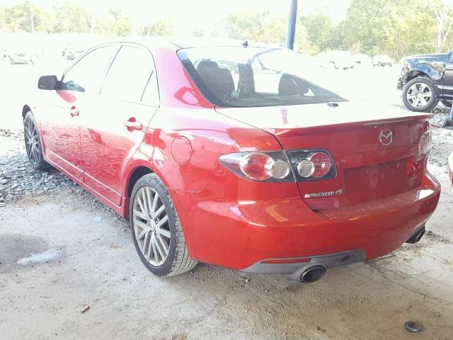 JM1GG12L761100557 - 2006 MAZDA SPEED 6 RED photo 3