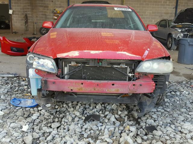 JM1GG12L761100557 - 2006 MAZDA SPEED 6 RED photo 9