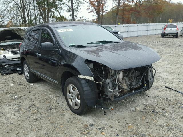 JN8AS5MV9BW261486 - 2011 NISSAN ROGUE BLACK photo 1