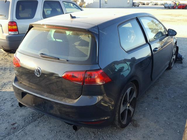 3VWYT7AU5FM063201 - 2015 VOLKSWAGEN GTI GRAY photo 4