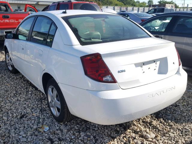 1G8AJ55F17Z131935 - 2007 SATURN ION LEVEL WHITE photo 3
