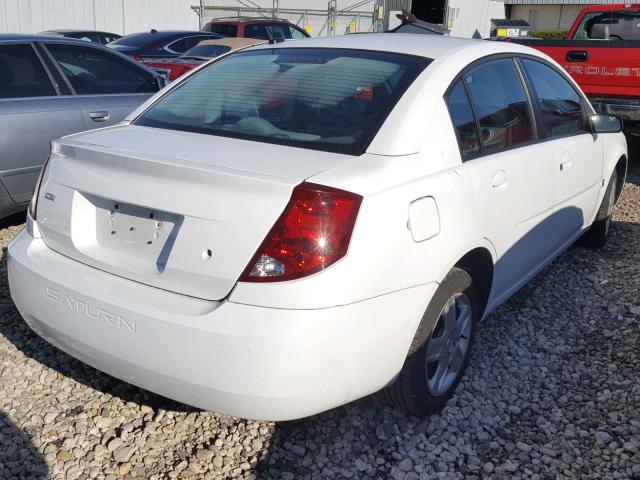 1G8AJ55F17Z131935 - 2007 SATURN ION LEVEL WHITE photo 4