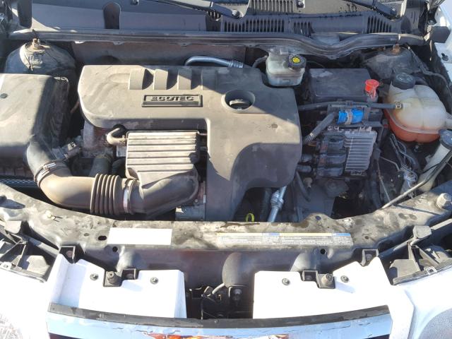 1G8AJ55F17Z131935 - 2007 SATURN ION LEVEL WHITE photo 7