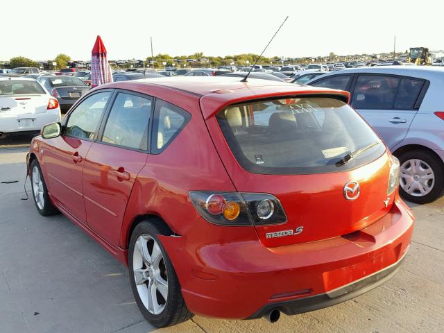 JM1BK343441106668 - 2004 MAZDA 3 RED photo 3