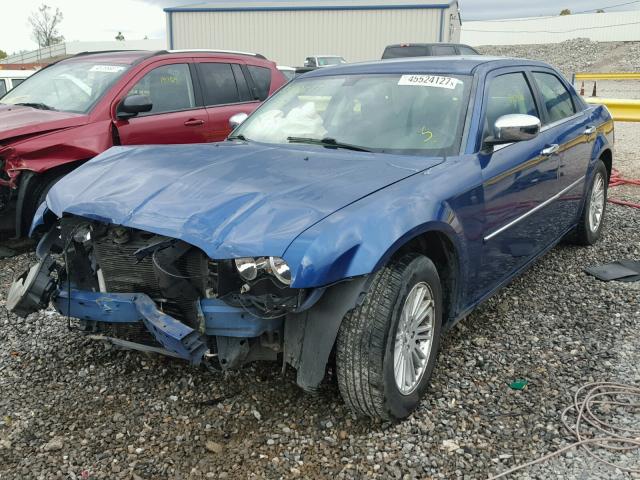 2C3KA43D99H614540 - 2009 CHRYSLER 300 LX BLUE photo 2