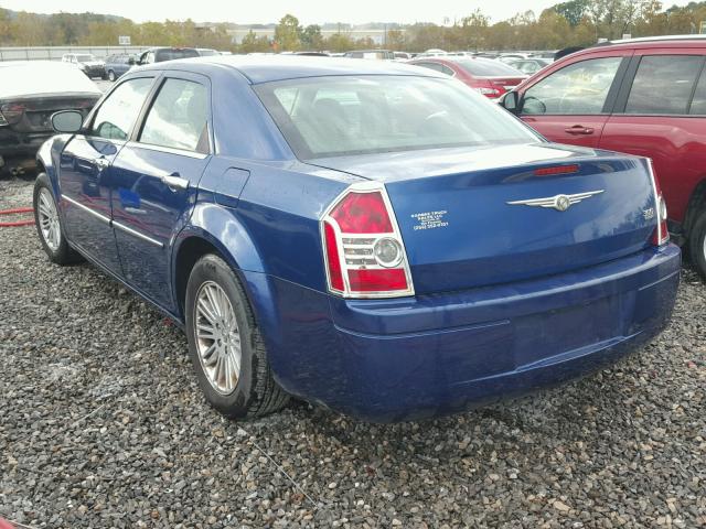 2C3KA43D99H614540 - 2009 CHRYSLER 300 LX BLUE photo 3