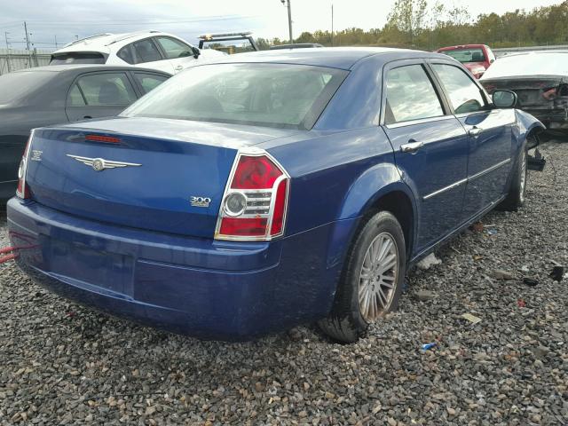 2C3KA43D99H614540 - 2009 CHRYSLER 300 LX BLUE photo 4