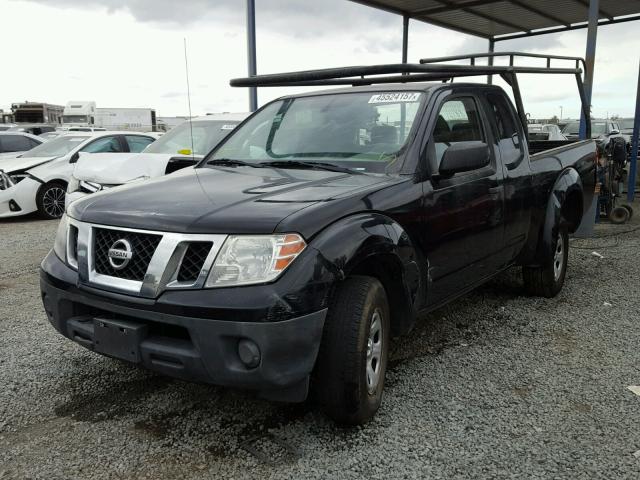 1N6BD0CT9AC437186 - 2010 NISSAN FRONTIER K BLACK photo 2