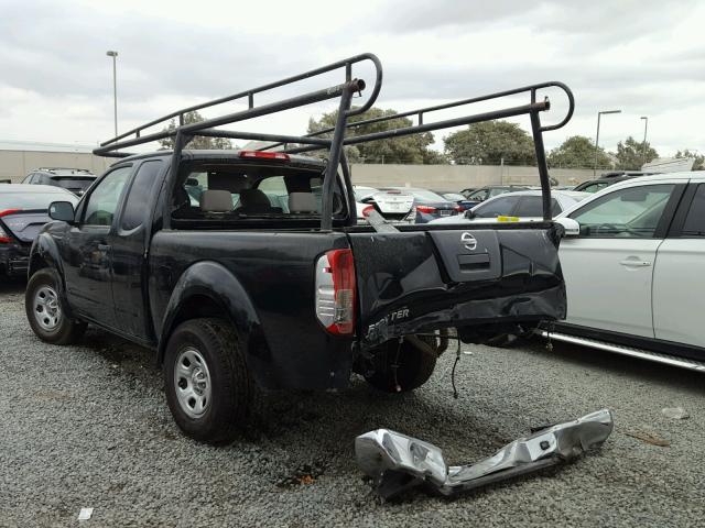 1N6BD0CT9AC437186 - 2010 NISSAN FRONTIER K BLACK photo 3