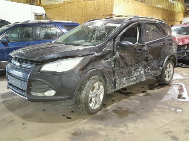 1FMCU9G90DUC16564 - 2013 FORD ESCAPE SE BLACK photo 2