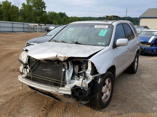 2HNYD18276H547882 - 2006 ACURA MDX SILVER photo 2