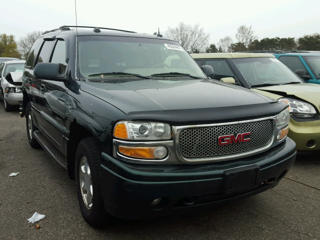 1GKEK63U64J100092 - 2004 GMC YUKON GREEN photo 1