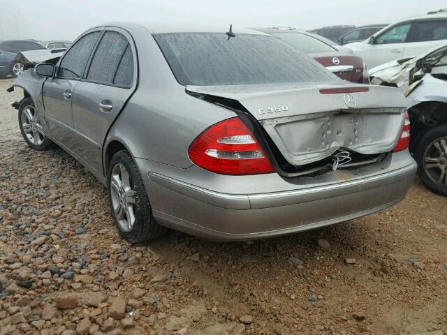 WDBUF56J36A842040 - 2006 MERCEDES-BENZ E 350 SILVER photo 3