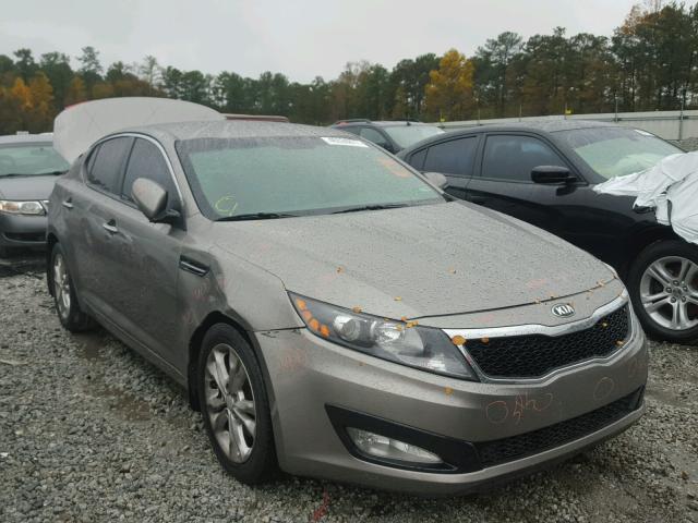 5XXGN4A71DG108666 - 2013 KIA OPTIMA EX GRAY photo 1