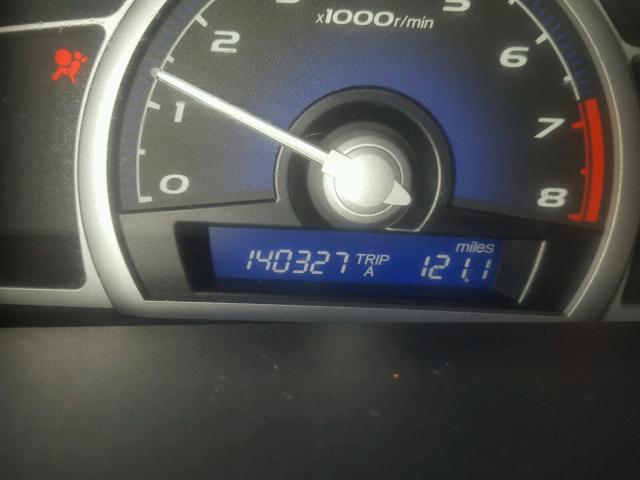 2HGFG128X7H570531 - 2007 HONDA CIVIC EX GRAY photo 8