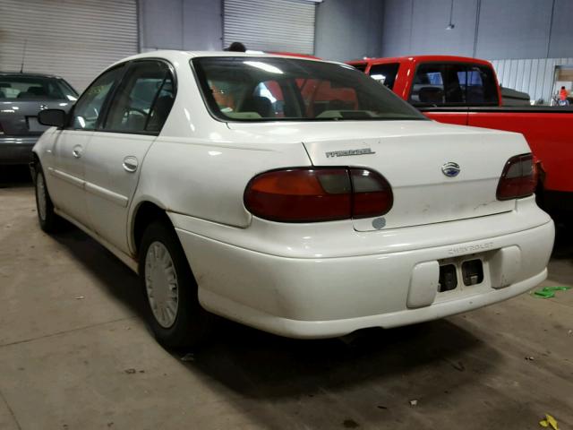 1G1ND52J5Y6144108 - 2000 CHEVROLET MALIBU WHITE photo 3