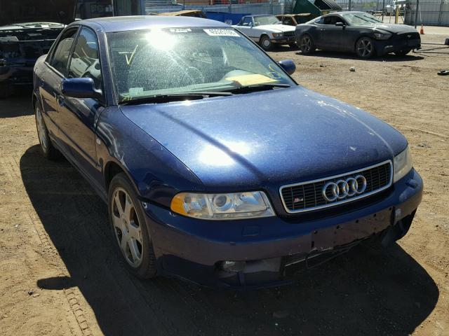 WAURD68D31A084149 - 2001 AUDI S4 2.7 QUA BLUE photo 1